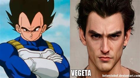 As Ser An Goku Y Vegeta De Dragon Ball Si Fuesen Humanos Reales Seg N