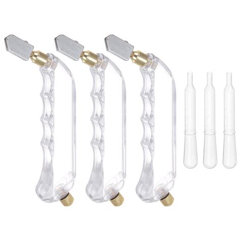 Pcs Glass Cutter Pistol Grip Mm Mm Oil Feed Stained Glass Cutters