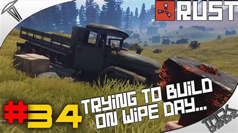 Rust Dual Survival Wipe Day Base Struggles Youtube