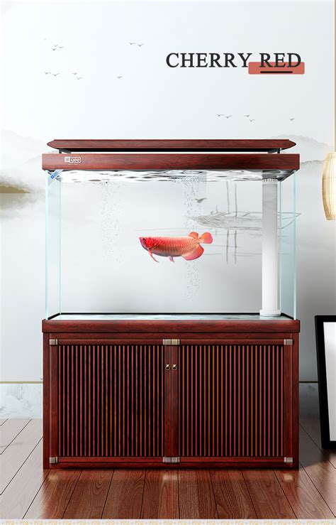 Yee Aquarium Arowana Fish Tank Large Glass Ecological Aquarium