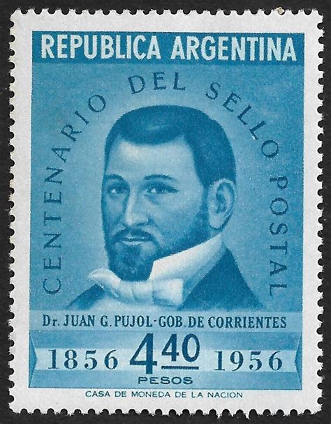 Centenario Del Primer Sello Postal Argentino Filatelia Argentina