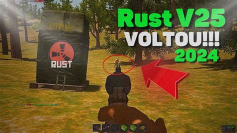 RUST V25 VOLTOU Em 2024 Sem Hack Sem Lag SERVIDOR ONLINE