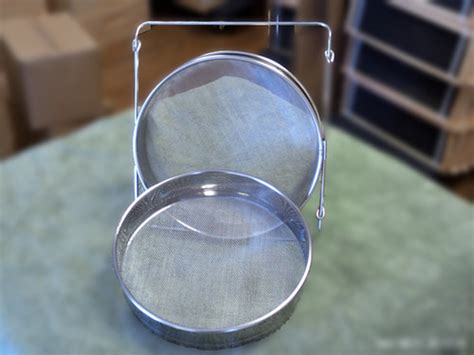 Stainless Steel Double Sieve ShenandoahBeeSupply