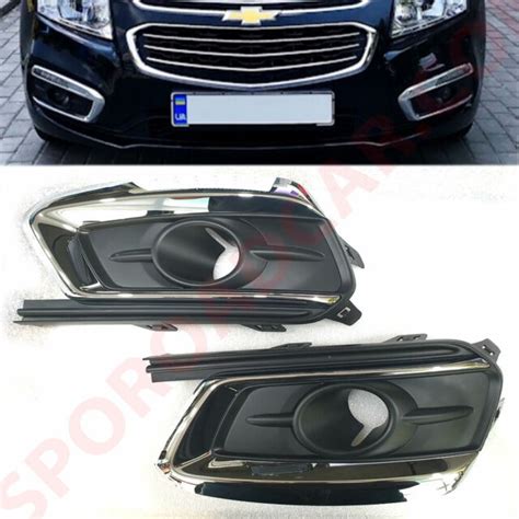 Genuine Parts Fog Light Lamp Cover LH RH 2PCS For GM Chevrolet Cruze 5