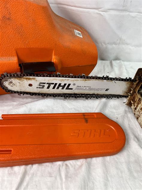 Stihl Ms250 Gas Powered Chainsaw With Spare Chain And Case Sunrise