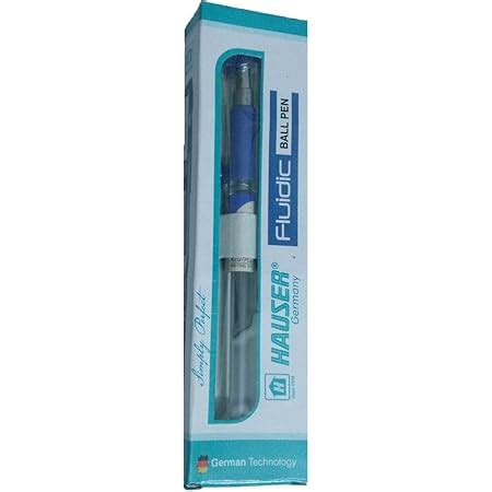 Hauser Germany Fluidic Ball Pen Blue Amazon In Office Products