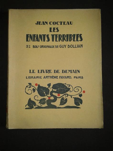 Les Enfants Terribles By Jean Cocteau Bon Couverture Souple