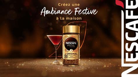 Cr Ez Une Ambiance Festive La Maison Avec Nescaf Sp Cial Filtre