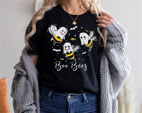 Boo Bees Halloween Shirt Boo Bees Shirt Funny Halloween Etsy