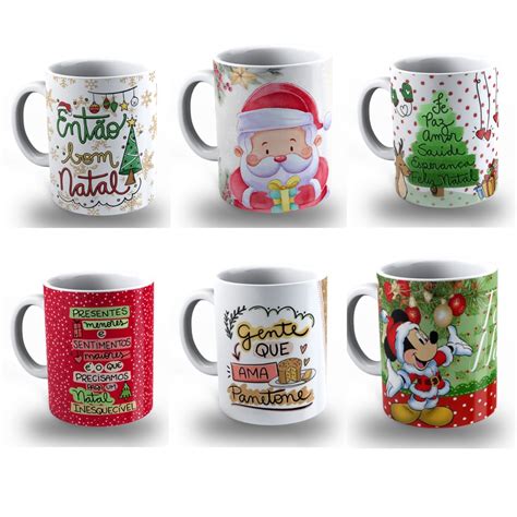 Canecas De Natal Atacado Personalizada De Porcelana Kit Unidades