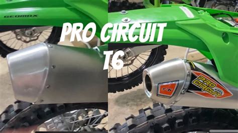 Pro Circuit T6 Review Vs Stock Youtube