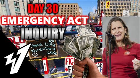 Day 30 Emergency Act Inquiry Live Coverage One News Page Video