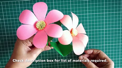 How To Make A Paper Flower Step By Step