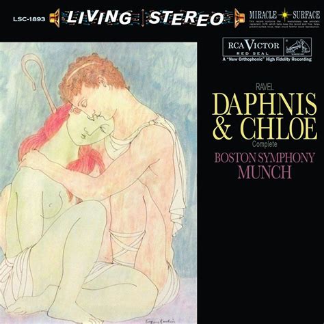 CHARLES MUNCH BOSTON SYMPHONY ORCHESTRA DAPHNE AND CHLOE CD Vinyl 4u