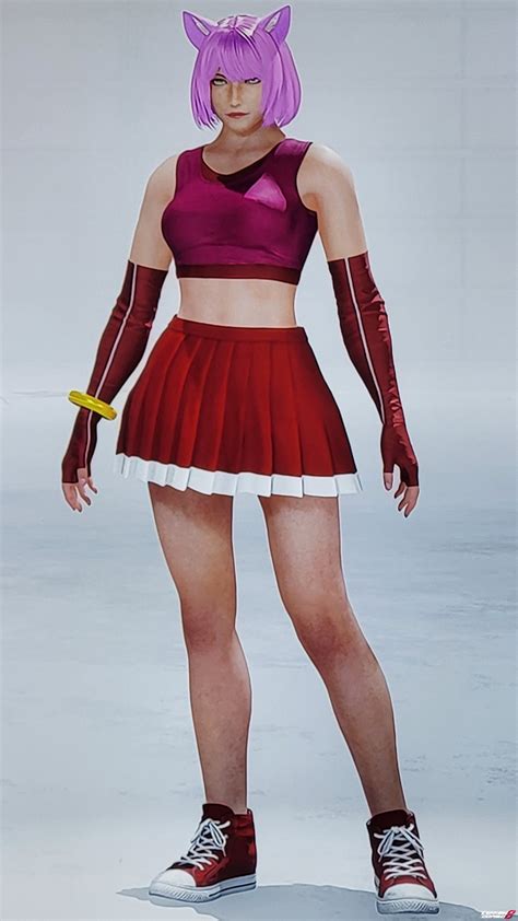 Customization Amy From Sonic Tekken Combo