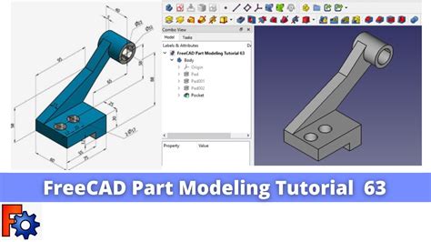 FreeCAD Part Modeling Tutorial 63 FreeCAD Tutorial Mechnexus