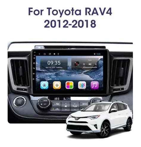 Autoradio Android Con Consola Toyota Rav4 2013 2018 Cuotas sin interés