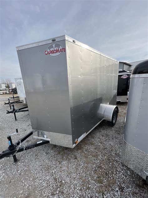 2023 Cargo Mate SSV610SA Cargo Enclosed Trailer 6X10 SA RAMP DOOR GVW