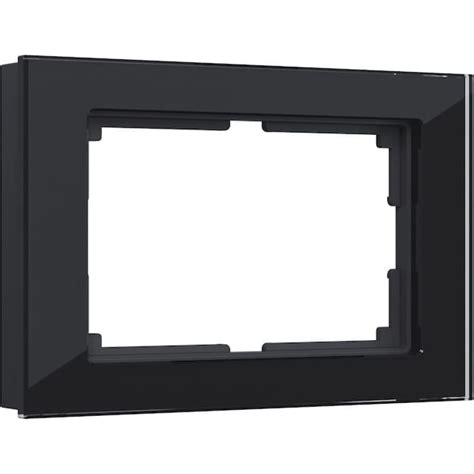 Рамка для двойной розетки Werkel WL01 Frame 01 DBL черный a040287 ...