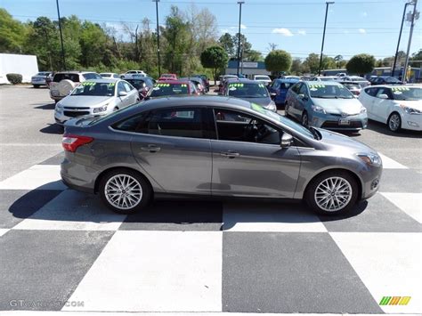 Sterling Gray Ford Focus Titanium Sedan Photo