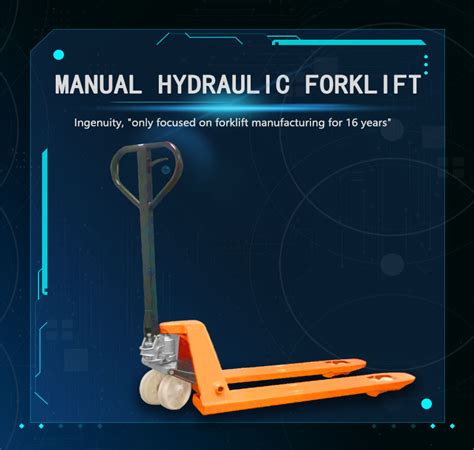 Hand Forklifts Forklift Manual Manual Hydraulic Forklift