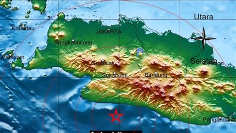 Gempa Bumi Sukabumi Hari Ini Bmkg Sebut Aktivitas Sesar Laut