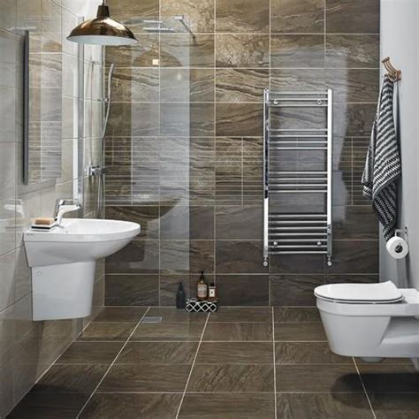 Glossy Rectangular Ceramic Bathroom Wall Tiles Thickness Mm At