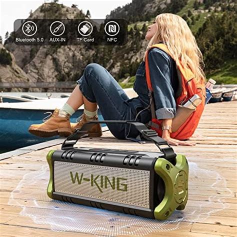 W KING 50W 70W Max Enceinte Bluetooth Puissante Portable Haut Parleur