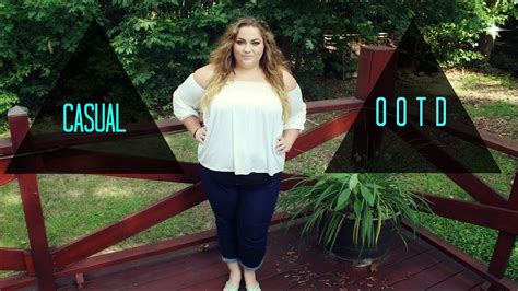 Casual Plus Size Ootd Youtube