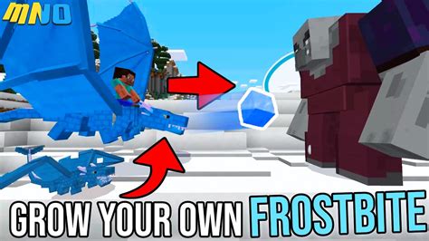 Grow Your Own FROSTBITE Dragon Addon For Minecraft Bedrock YouTube