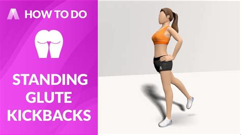 How To Do：standing Glute Kickbacks Youtube