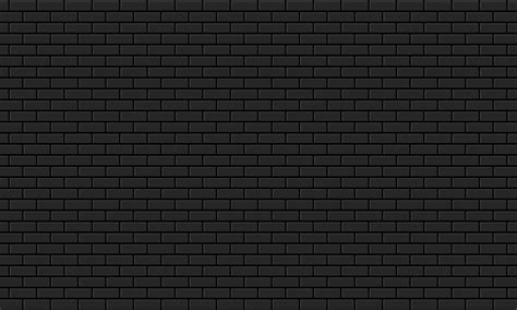 Black brick wall, for decoration or background. Vector illustration 14714003 Vector Art at Vecteezy