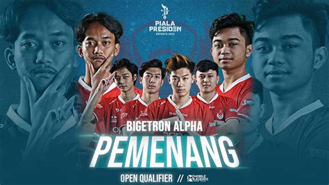 Esports ID EVOS Takluk Bigetron Juara Open Qual Piala Presiden