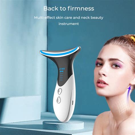 Neck Anti Wrinkle Face Lifting Beauty Device Led Photon Therapy Skin