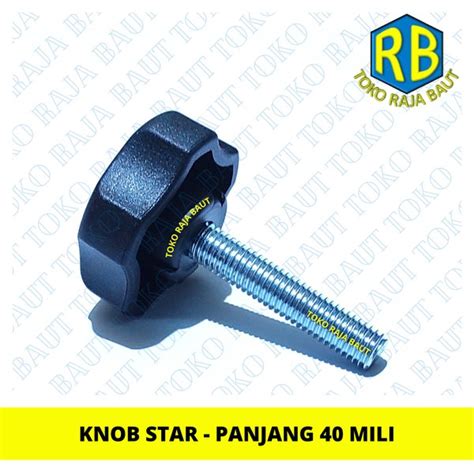 Jual Knob Star M Baut Knop Star Panjang Mili Di Lapak Toko