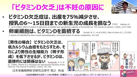 ビタミンd欠乏女子（デケジョ）「ビタミンd欠乏」は不妊の原因に：妊娠出産にはビタミンdの適正化が大切 奥平智之ブログ～食べてうつぬけ・鉄欠乏女子 テケジョ ・栄養精神医学・血液栄養解析