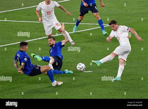 Xherdan Shaqiri Of Switzerland Seen In Action During The UEFA Euro 2020