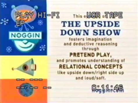 Noggin The Upside Down Show Curriculum Board Youtube