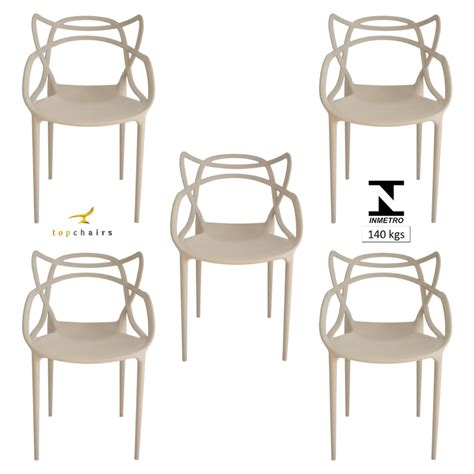 Cadeiras Allegra Top Chairs Nude Sala Jantar Cozinha Area Gourmet Shopee Brasil