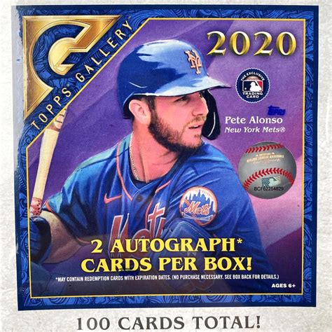 Topps Gallery Baseball Checklist Set Info Boxes Walmart Details