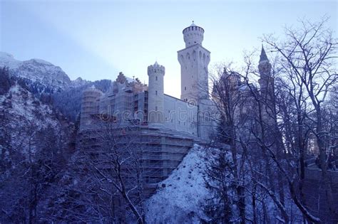 Neuschwanstein castle stock image. Image of germany - 164262947