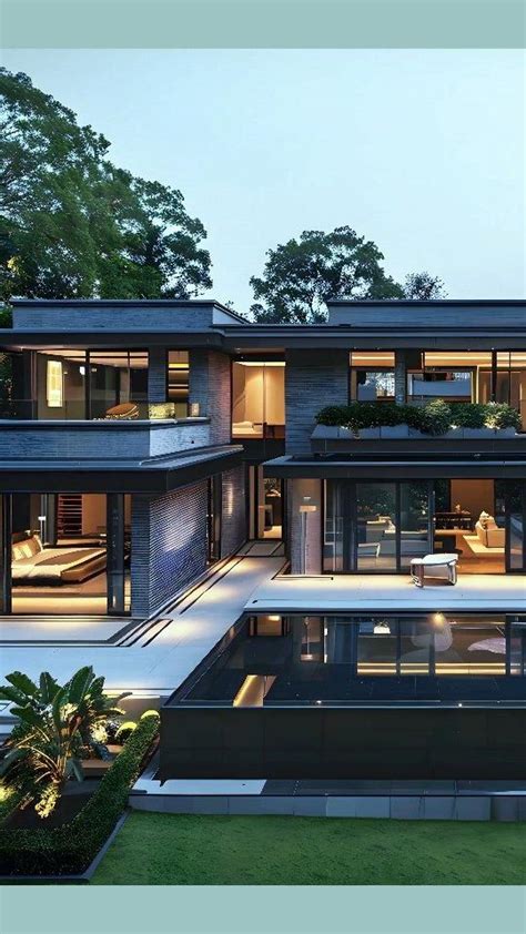 Nature Living Greenery On Instagram Luxury Modern House Exterior