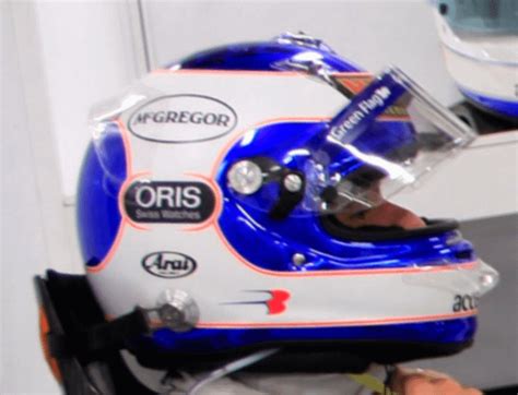 Helmet designs of Rubens Barrichello (Williams) from 2010 : r/f1helmet