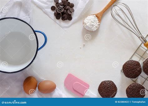 Bakery Theme Background Stock Photo Image Of Flour Recipe 82380422