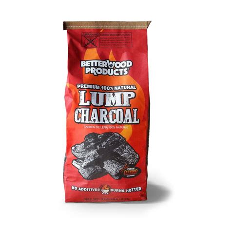 Better Wood Products All Natural Hardwood Lump Charcoal Wood