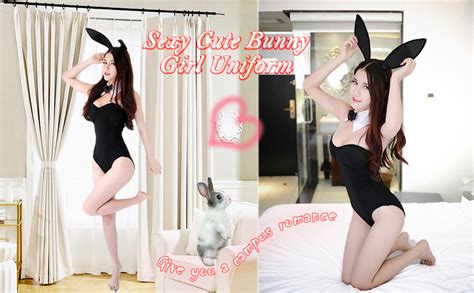 Amazon Lucky Buy Women S Bunny Cosplay Lingerie Pieces Costume Set Clothing Shoes Jewelry