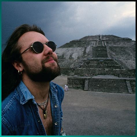 lifeboxset on Twitter Lars Ulrich de Metallica en Teotihuacán