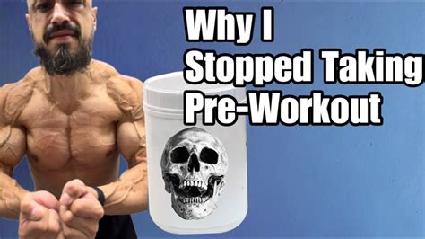 Pro Natural Bodybuilder Alberto Nuñez Why I No Longer Use Pre Workout