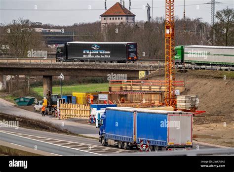 Autobahnkreuz Duisburg Kaiserberg Kompletter Um Und Neubau Des Kreuz