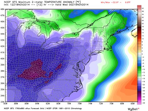 The Coldest November 18 In Dc Since 1959 Tracking The Temperature